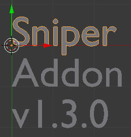 Blender Sniper Addon Seperate Text Objects