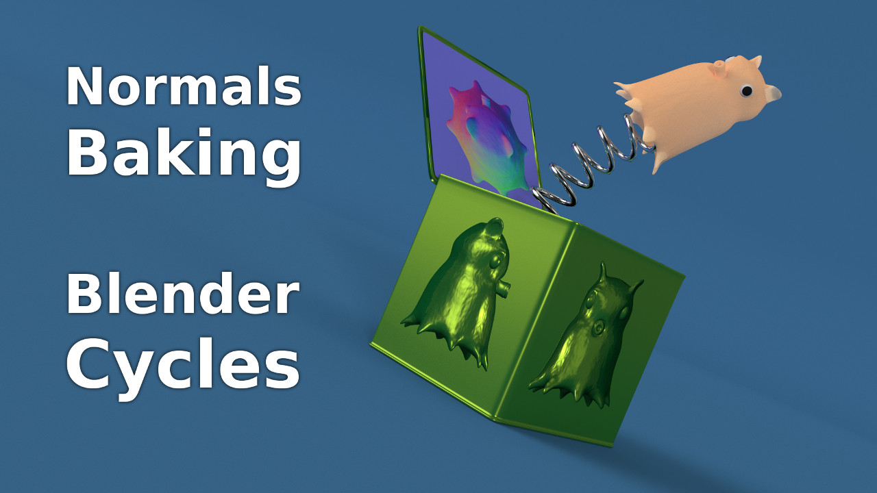 Blender Cycles Normals Baking