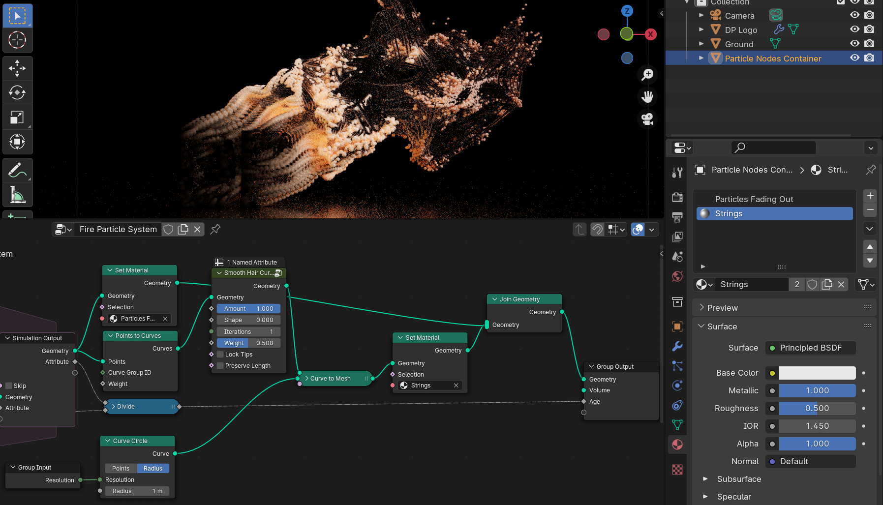 cycles simulation nodes