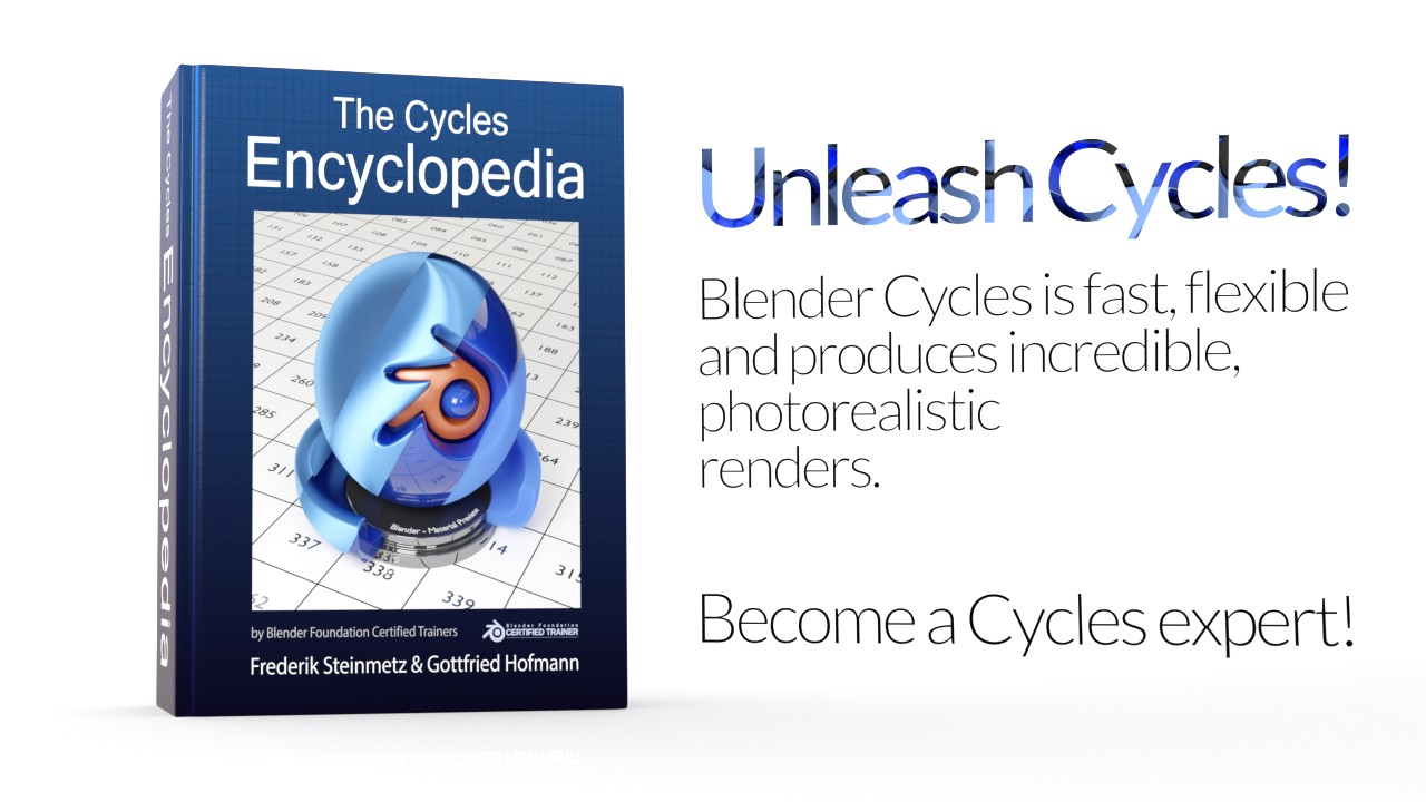 Promo image for The Cycles Encyclopedia - The definitve manual of the Cycles render engine