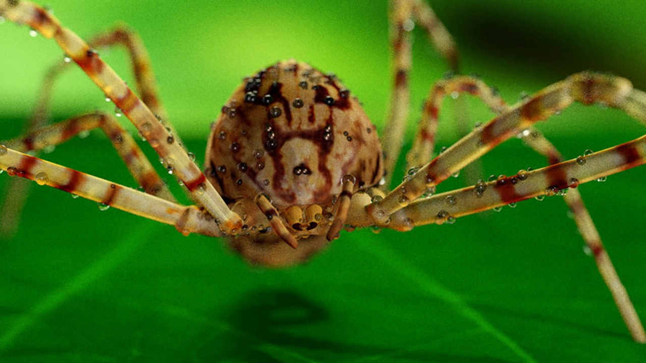 A spider in Cycles by Frederik Steinmetz