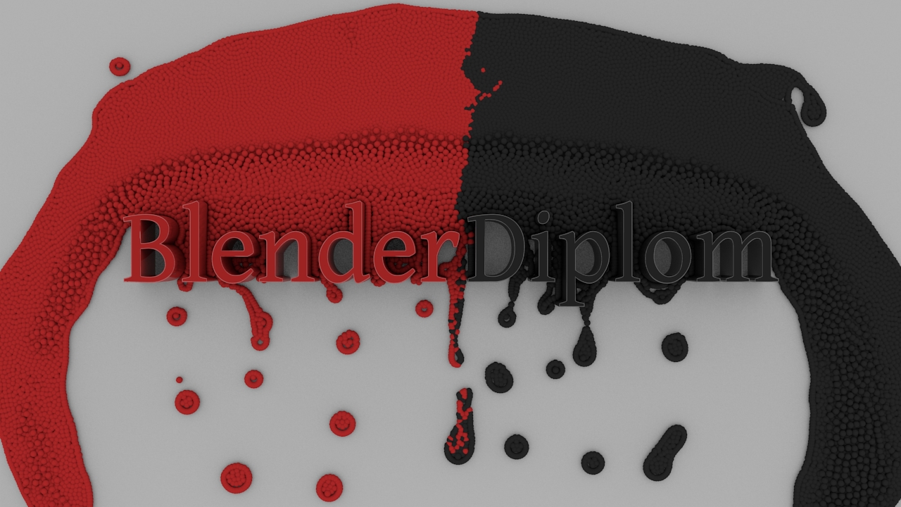 blender fluid particles