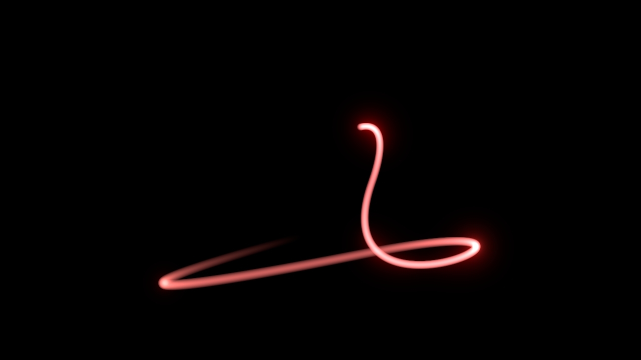 blender light streak