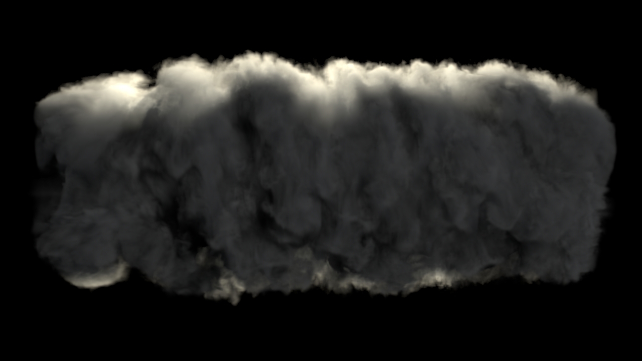 blender drum of smoke