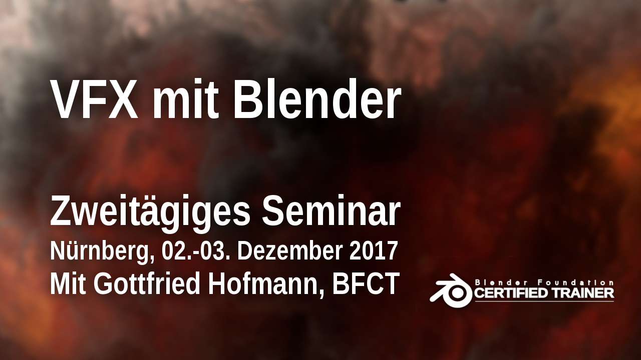 Blender Seminar Nürnberg