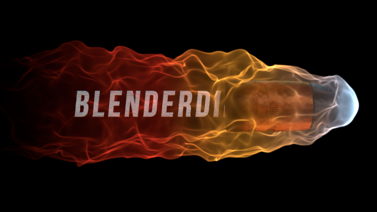 The stylized flame template used for an intro animation.