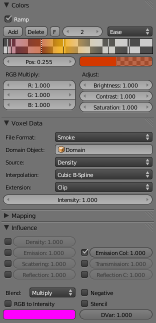 Settings Fire Texture