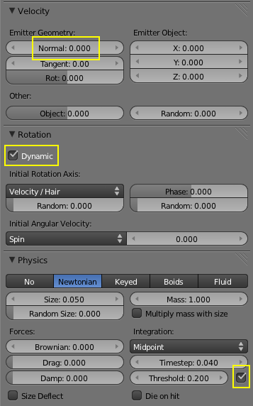 particle settings pt 2